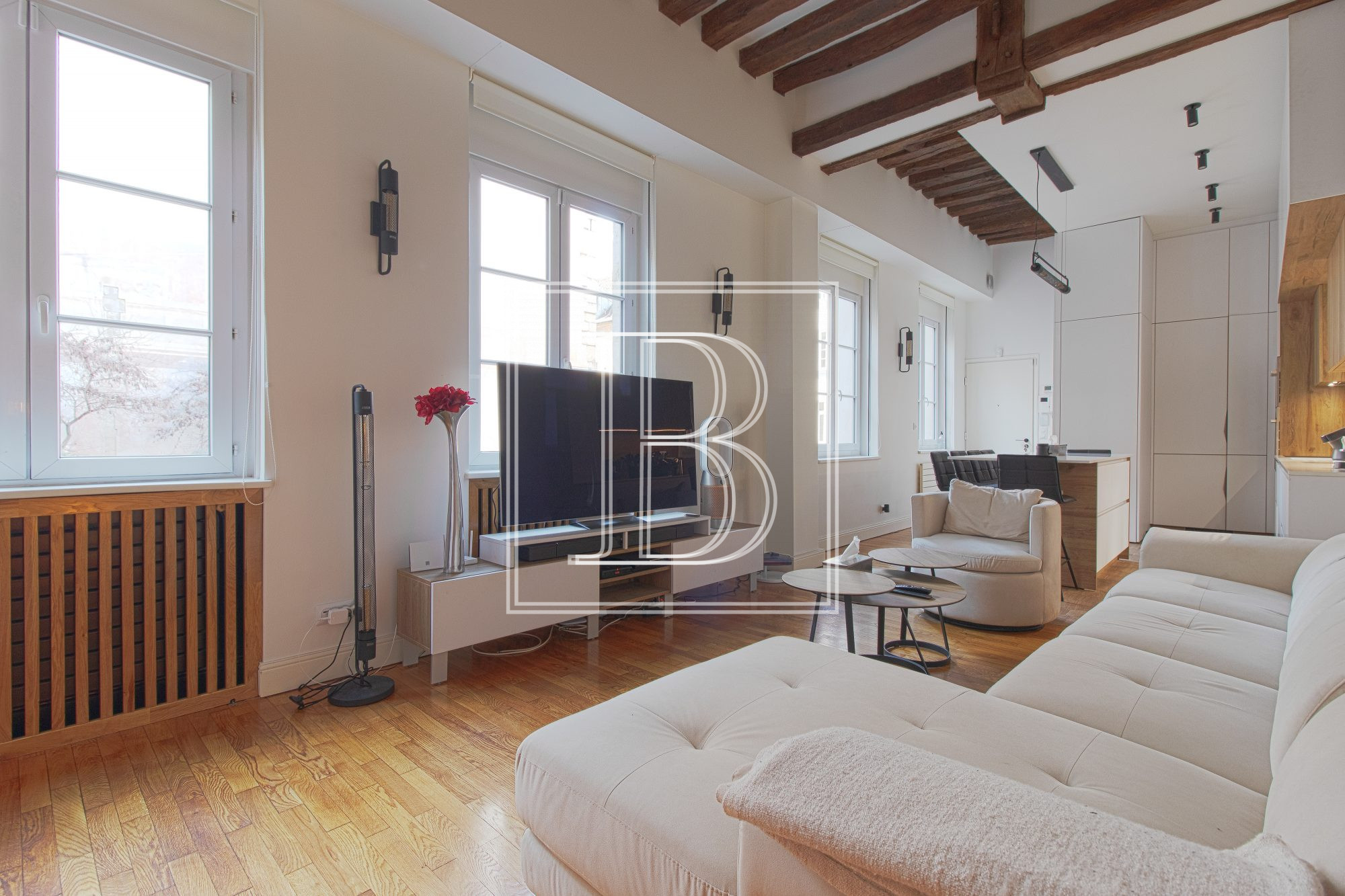 Appartement de standing, Marais Sainte-Avoye